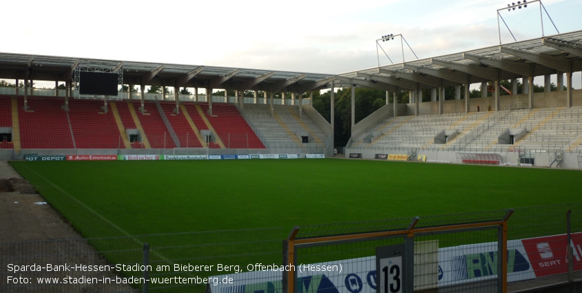 Sparda-Bank-Hessen-Stadion am Bieberer Berg, Offenbach am Main (Hessen)