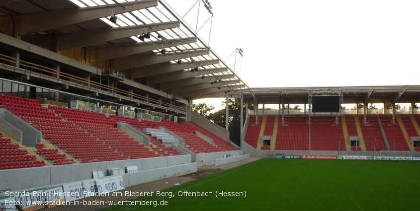 Sparda-Bank-Hessen-Stadion am Bieberer Berg, Offenbach am Main (Hessen)