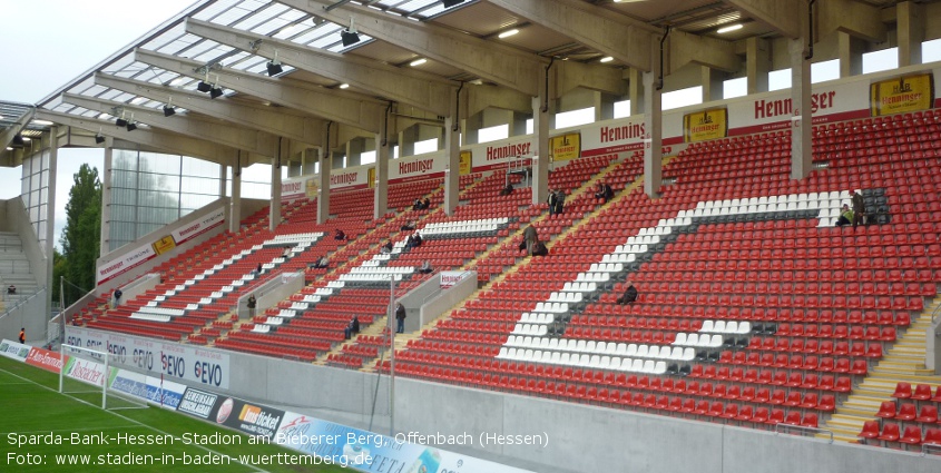 Sparda-Bank-Hessen-Stadion am Bieberer Berg, Offenbach am Main (Hessen)