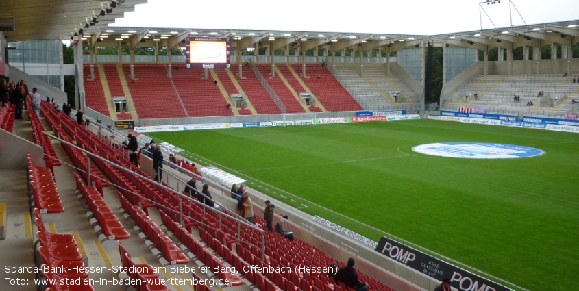 Sparda-Bank-Hessen-Stadion am Bieberer Berg, Offenbach am Main (Hessen)