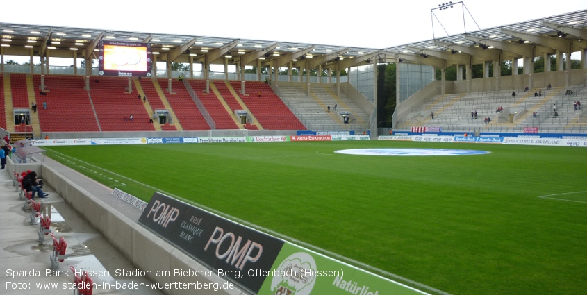 Sparda-Bank-Hessen-Stadion am Bieberer Berg, Offenbach am Main (Hessen)