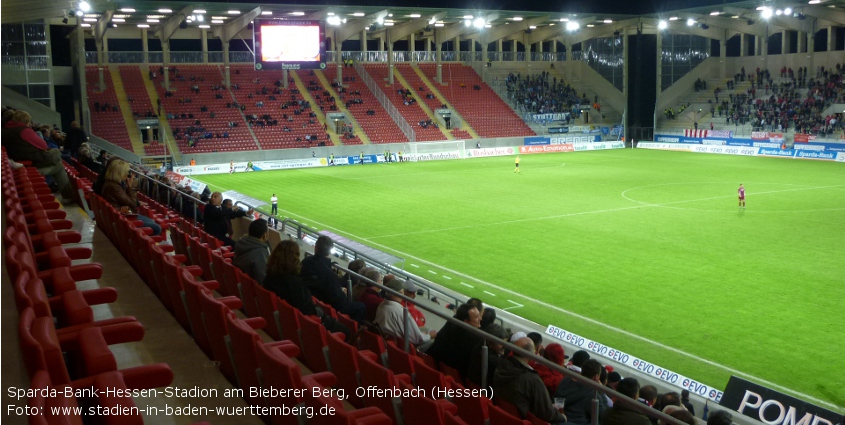 Sparda-Bank-Hessen-Stadion am Bieberer Berg, Offenbach am Main (Hessen)