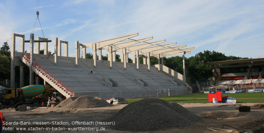 Sparda-Bank-Hessen-Stadion am Bieberer Berg, Offenbach am Main (Hessen)