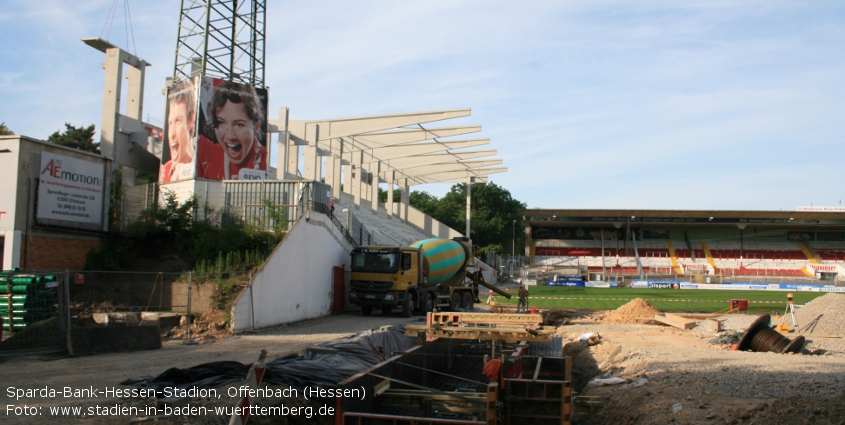 Sparda-Bank-Hessen-Stadion am Bieberer Berg, Offenbach am Main (Hessen)