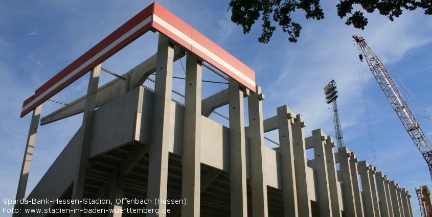 Sparda-Bank-Hessen-Stadion am Bieberer Berg, Offenbach am Main (Hessen)