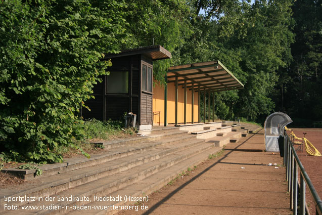 Sportplatz in der Sandkaute, Riedstadt (Hessen)