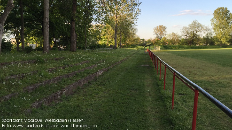 Wiesbaden, Sportplatz Maaraue