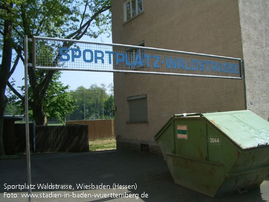 Sportplatz Waldstraße, Wiesbaden (Hessen)