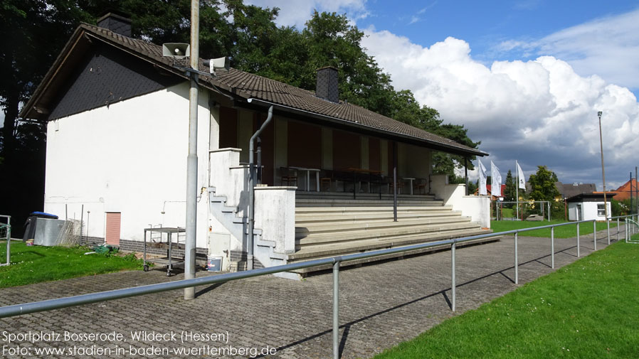 Wildeck, Sportplatz Bosserode