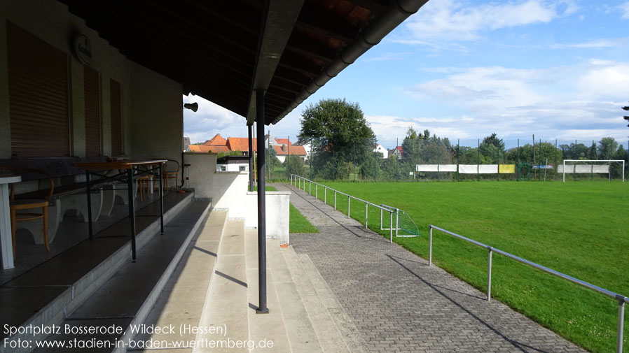 Wildeck, Sportplatz Bosserode