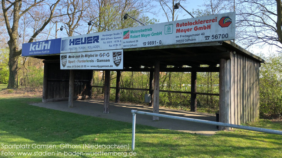 Gifhorn, Sportplatz Gamsen