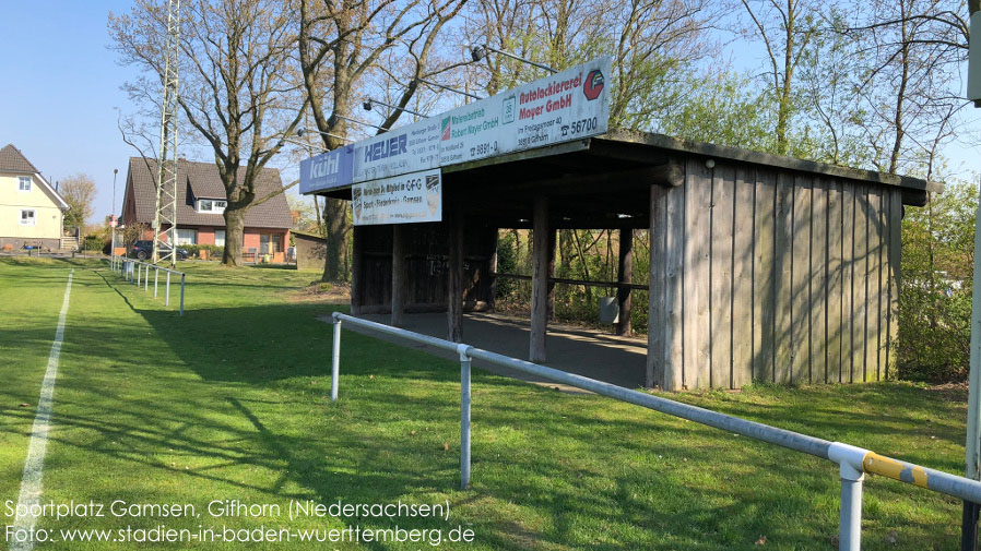 Gifhorn, Sportplatz Gamsen