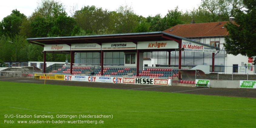 SVG-Stadion Sandweg, Göttingen (Niedersachsen)