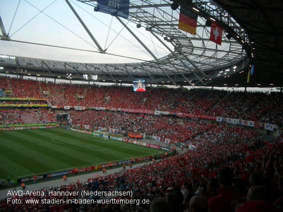 HDI-Arena (ehemals AWD-Arena bzw. Niedersachsenstadion), Hannover (Niedersachsen)