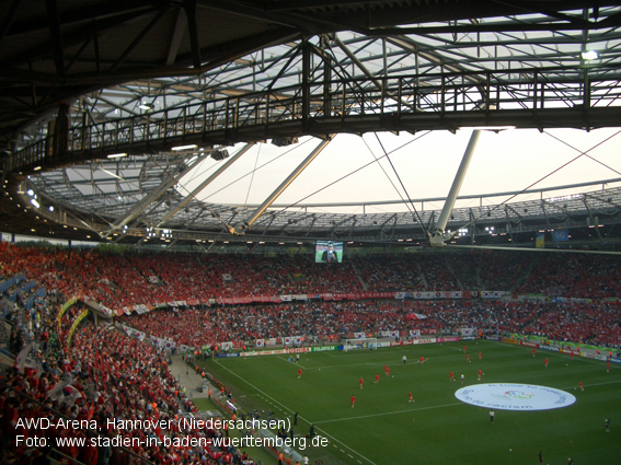 HDI-Arena (ehemals AWD-Arena bzw. Niedersachsenstadion), Hannover (Niedersachsen)