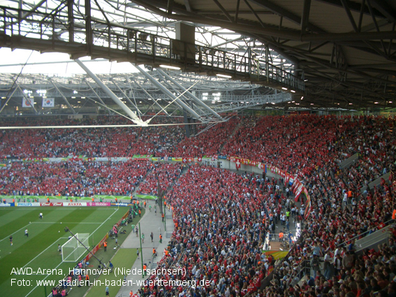 HDI-Arena (ehemals AWD-Arena bzw. Niedersachsenstadion), Hannover (Niedersachsen)