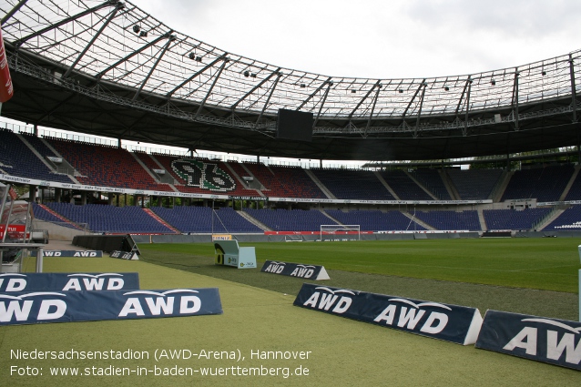 HDI-Arena (ehemals AWD-Arena bzw. Niedersachsenstadion), Hannover (Niedersachsen)