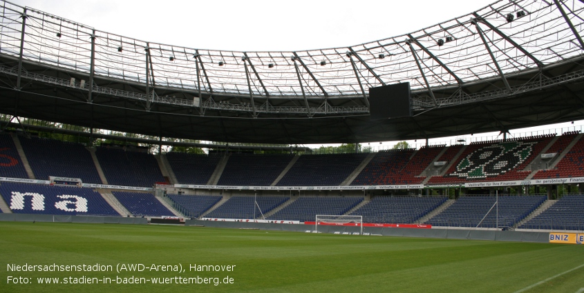 HDI-Arena (ehemals AWD-Arena bzw. Niedersachsenstadion), Hannover (Niedersachsen)