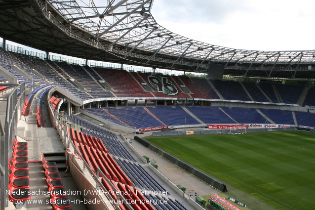 HDI-Arena (ehemals AWD-Arena bzw. Niedersachsenstadion), Hannover (Niedersachsen)