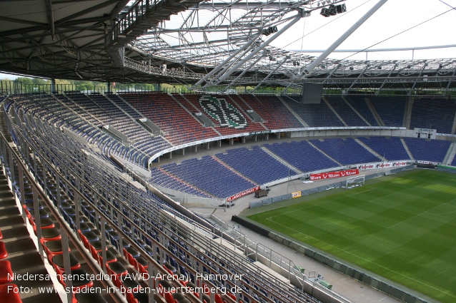 HDI-Arena (ehemals AWD-Arena bzw. Niedersachsenstadion), Hannover (Niedersachsen)