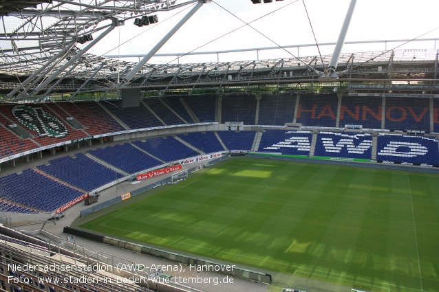 HDI-Arena (ehemals AWD-Arena bzw. Niedersachsenstadion), Hannover (Niedersachsen)