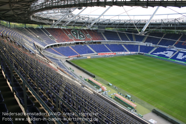 HDI-Arena (ehemals AWD-Arena bzw. Niedersachsenstadion), Hannover (Niedersachsen)