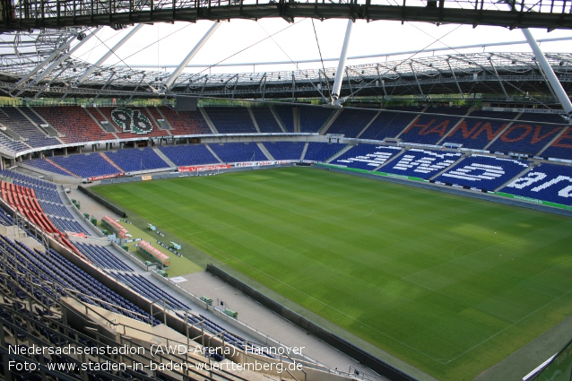 HDI-Arena (ehemals AWD-Arena bzw. Niedersachsenstadion), Hannover (Niedersachsen)