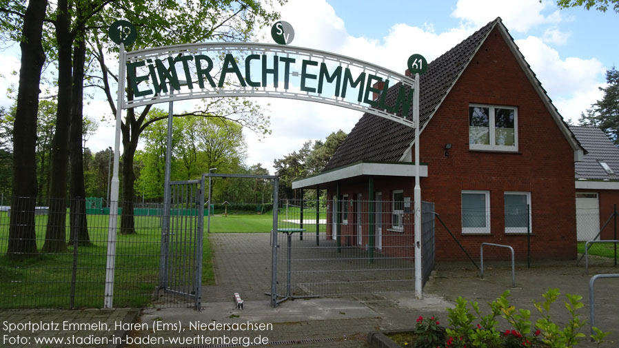 Haren (Ems), Sportplatz Emmeln