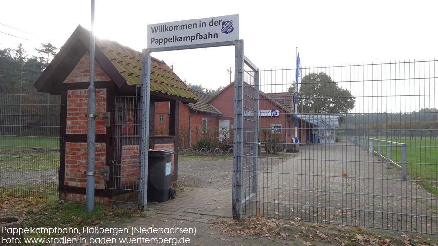 Haßbergen, Pappelkampfbahn