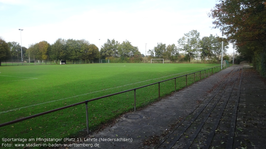 Lehrte, Sportplatz am Pfingstanger (Platz 2)