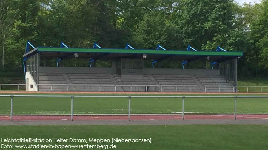 Meppen, Leichtathletikstadion Helter Damm