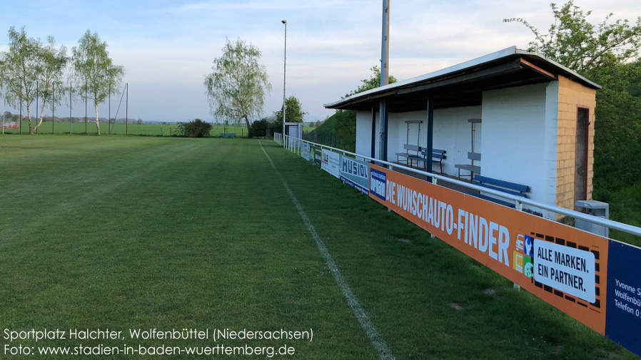 Wolfenbüttel, Sportplatz Halchter