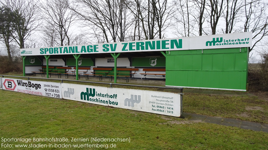 Zernien, Sportanlage Bahnhofstraße