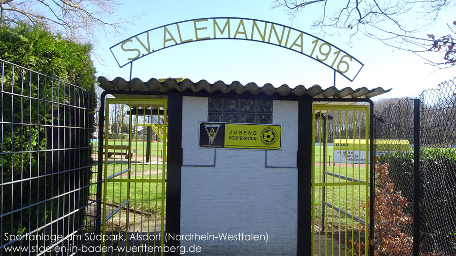 Alsdorf, Sportanlage am Südpark