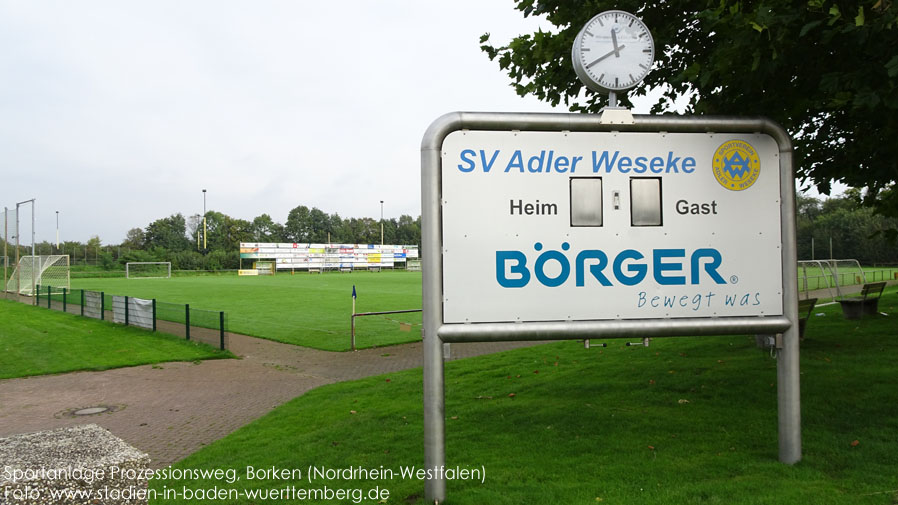 Borken, Sportanlage Prozessionsweg