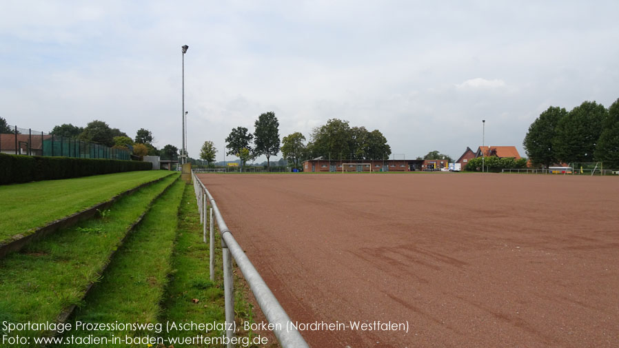 Borken, Sportanlage Prozessionsweg (Ascheplatz)