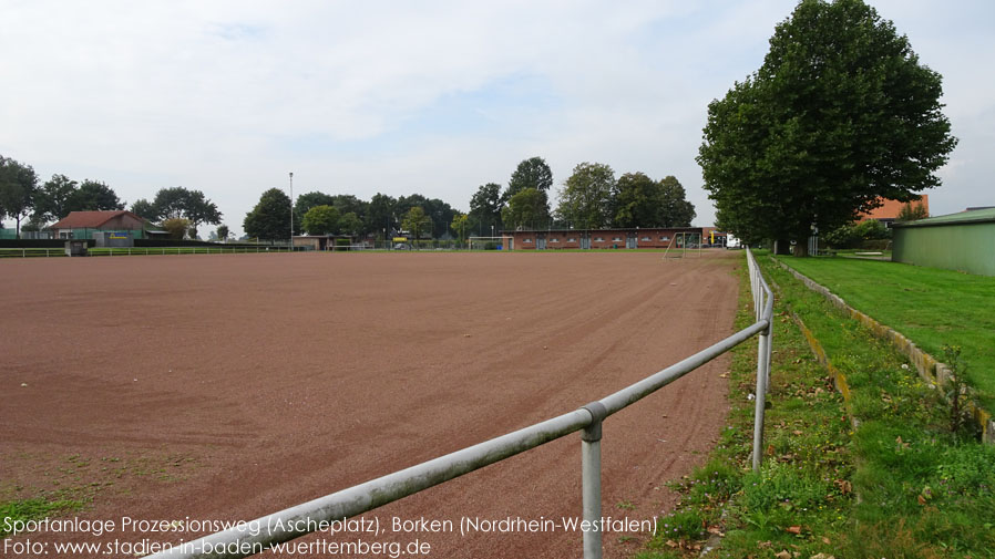 Borken, Sportanlage Prozessionsweg (Ascheplatz)