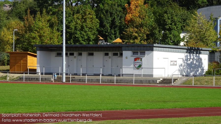 Detmold, Sportplatz Hohenloh