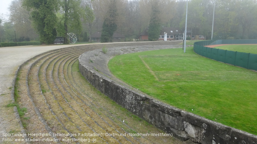 Dortmund, Sport- und Freizeitanlage Hoesch-Park ehemaliges Radstadion