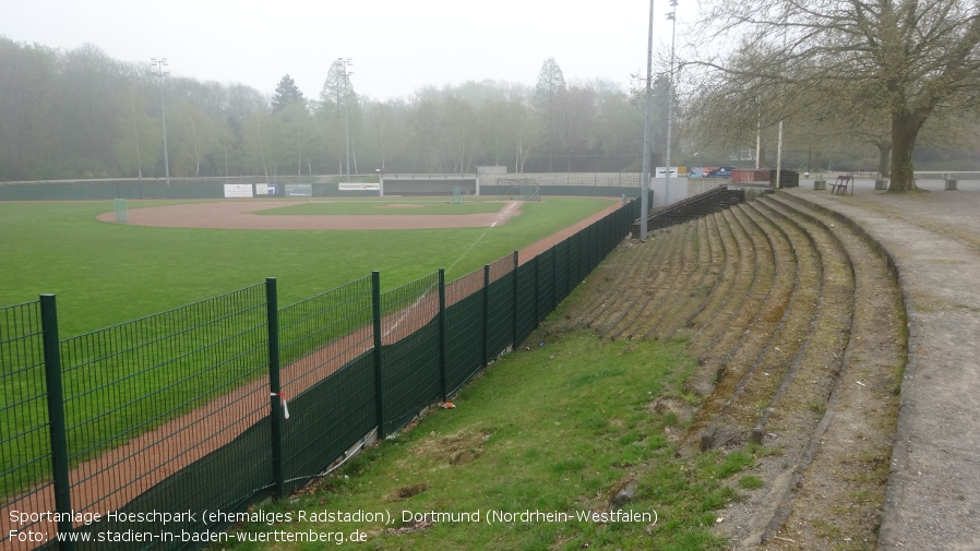 Dortmund, Sport- und Freizeitanlage Hoesch-Park ehemaliges Radstadion