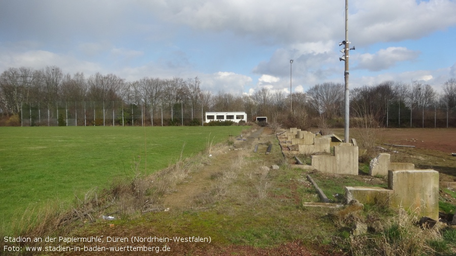 Düren, ehemaliges Stadion an der Papiermühle