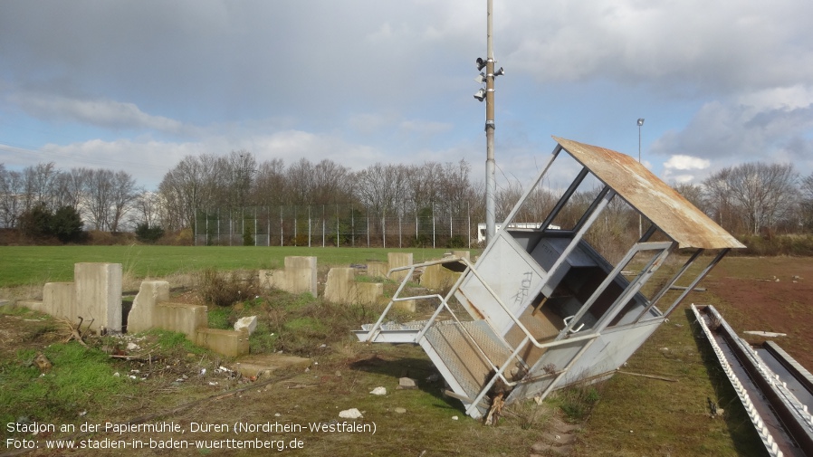 Düren, ehemaliges Stadion an der Papiermühle