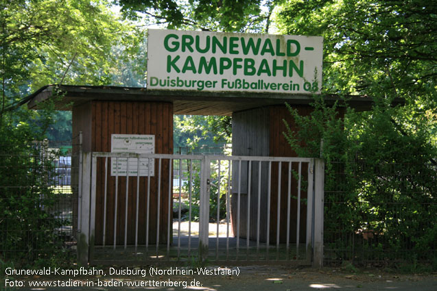 Grunewald-Kampfbahn, Duisburg