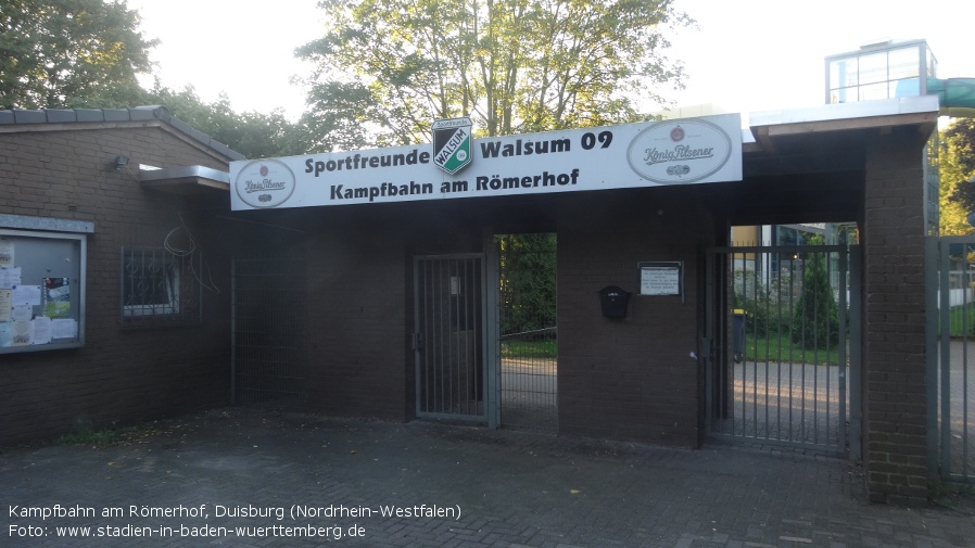 Duisburg, Kampfbahn am Römerhof