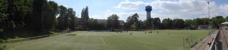 Essen, Bezirkssportanlage am Wasserturm Frintrop