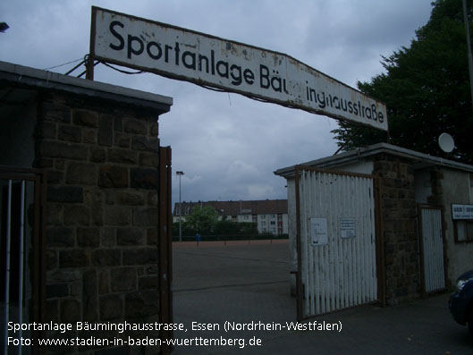 Sportanlage Bäuminghausstraße, Essen