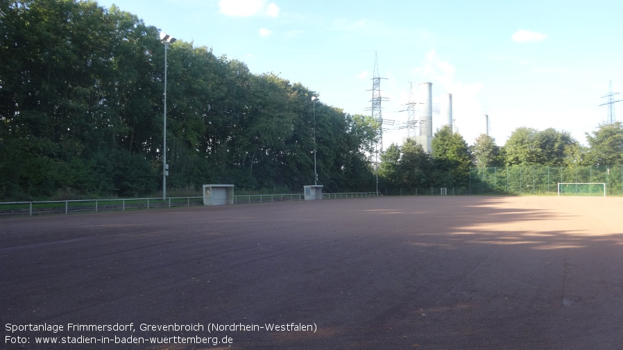 Grevenbroich, Sportanlage Frimmersdorf (Ascheplatz)