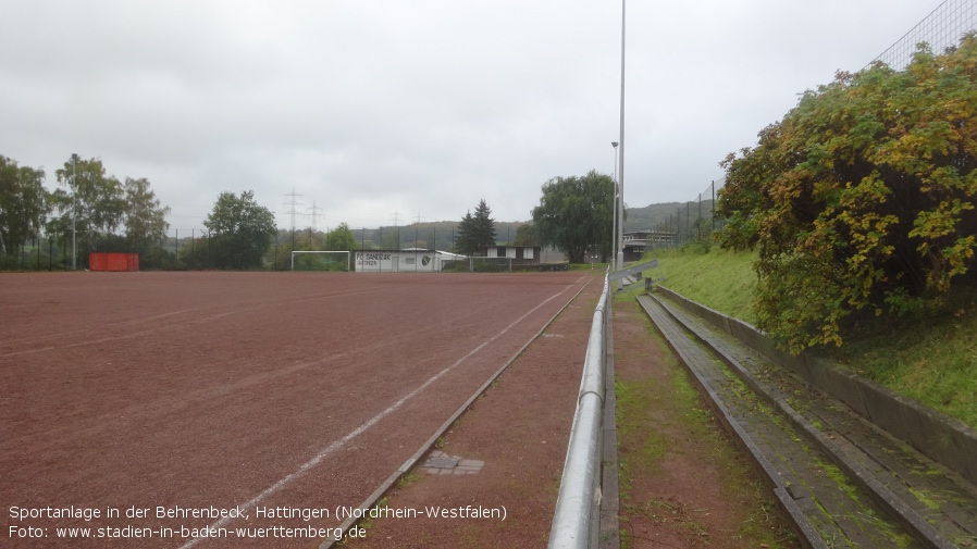 Hattingen, Sportplatz in der Behrenbeck