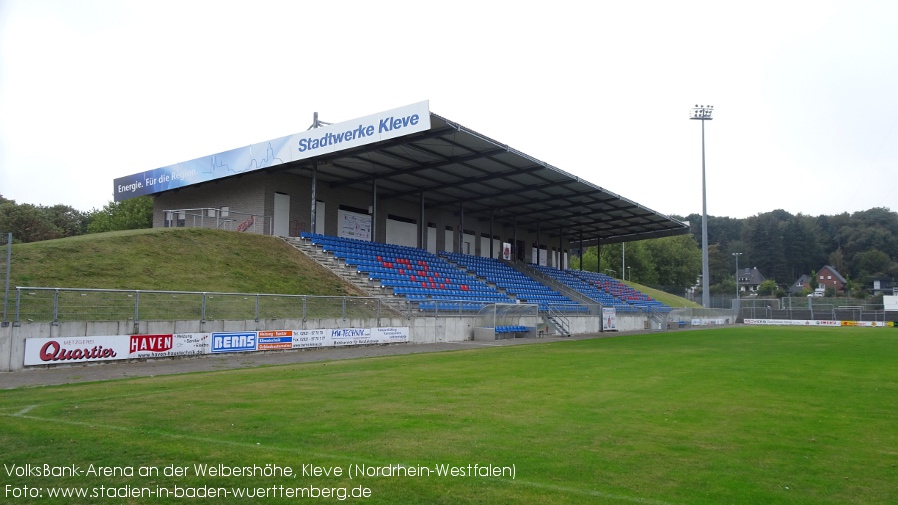 Kleve, Volksbank-Arena an der Welbershöhe