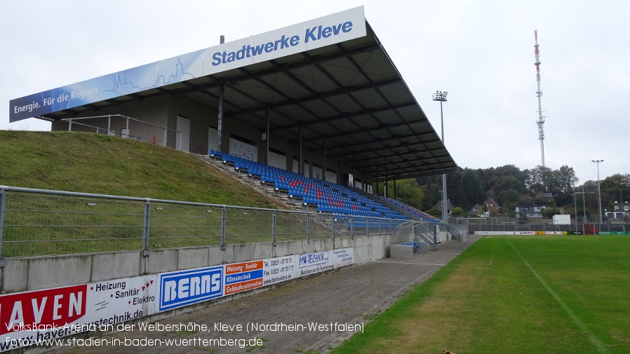 Kleve, Volksbank-Arena an der Welbershöhe